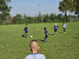 Mini Toernooitje op Sportpark Het Springer met S.K.N.W.K. JO7 en De Jonge Spartaan JO7 (101/174)